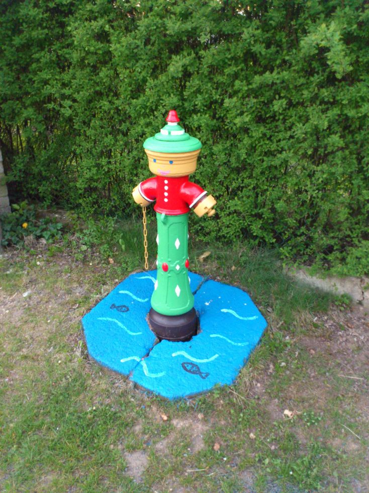 Veselý hydrant na Kokořínku