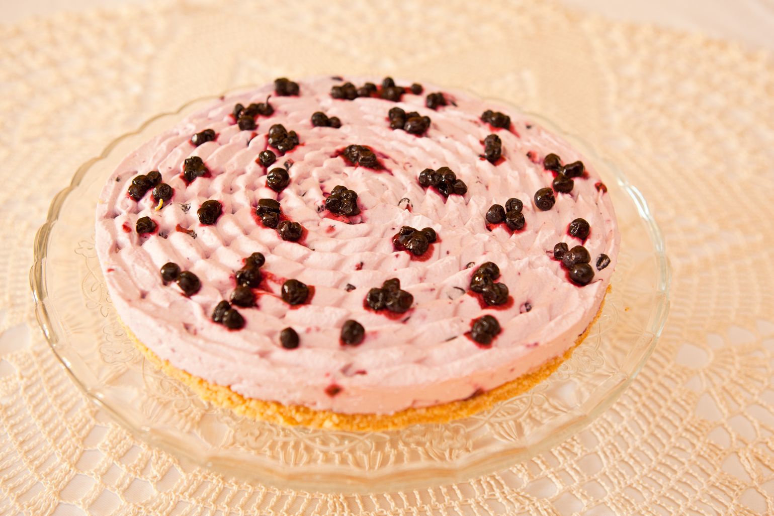 Borůvkový cheesecake U KONĚ